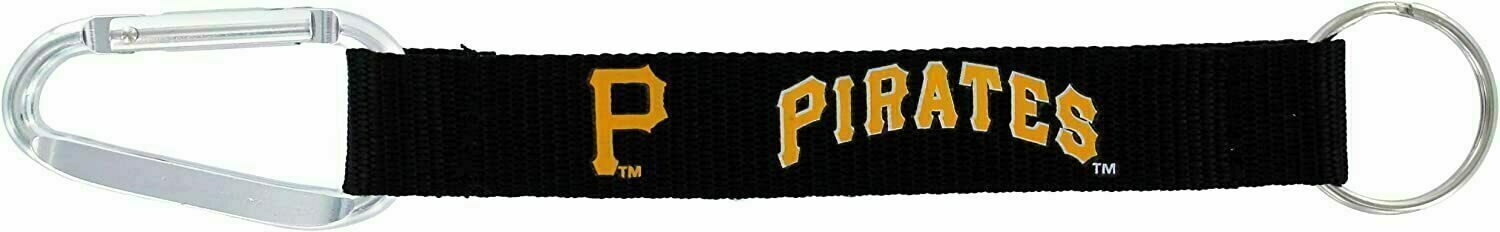 Pittsburgh Pirates Carabiner Lanyard Keychain