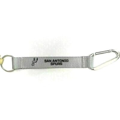 San Antonio Spurs Carabiner Lanyard Keychain
