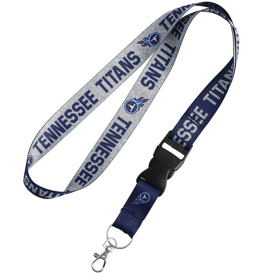 Tennessee Titans Heathered 1" Lanyard