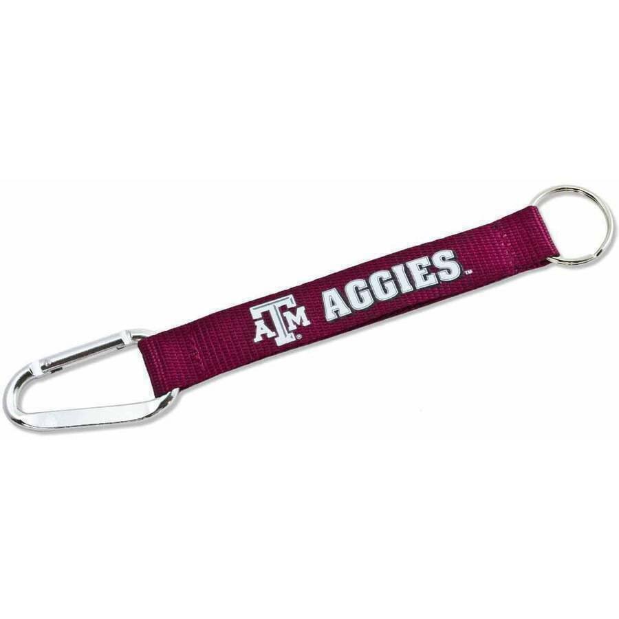 Texas A&M Aggies Carabiner Lanyard Keychain