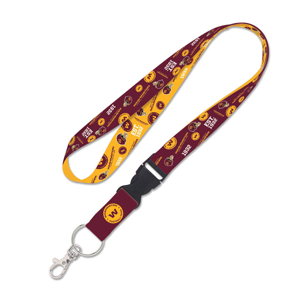 Washington Football Team All Over Print 1" Lanyard