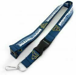 West Virginia Mountaineers Blue Lanyard