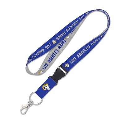 Los Angeles Rams Heathered 1 Los Angeles Rams Heathered 1" Lanyard