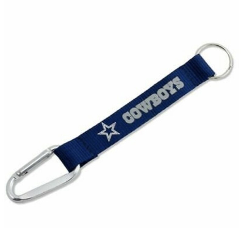 Dallas Cowboys Carabiner Lanyard Keychain