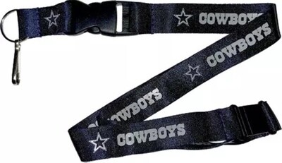 Dallas Cowboys Navy Lanyard