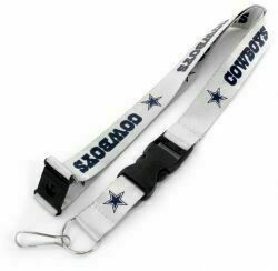 Dallas Cowboys Silver Lanyard