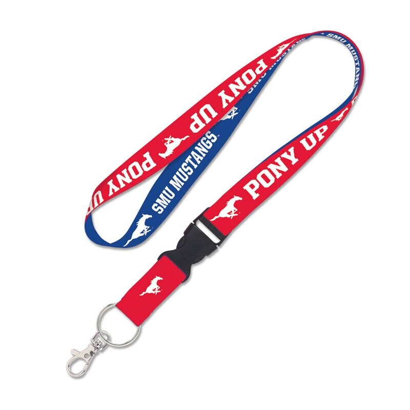 SMU Mustangs 1" Lanyard