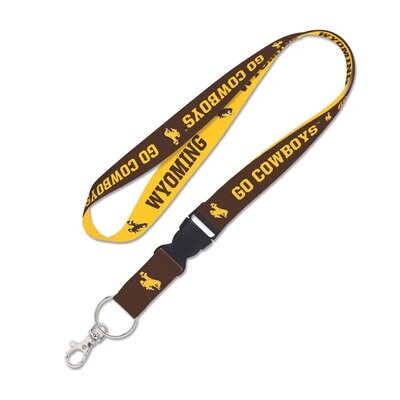 Wyoming Cowboys 1" Lanyard