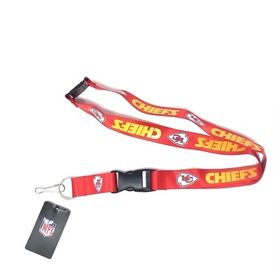 Kansas City Chiefs Red Lanyard