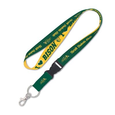 North Dakota State Bison 1" Lanyard