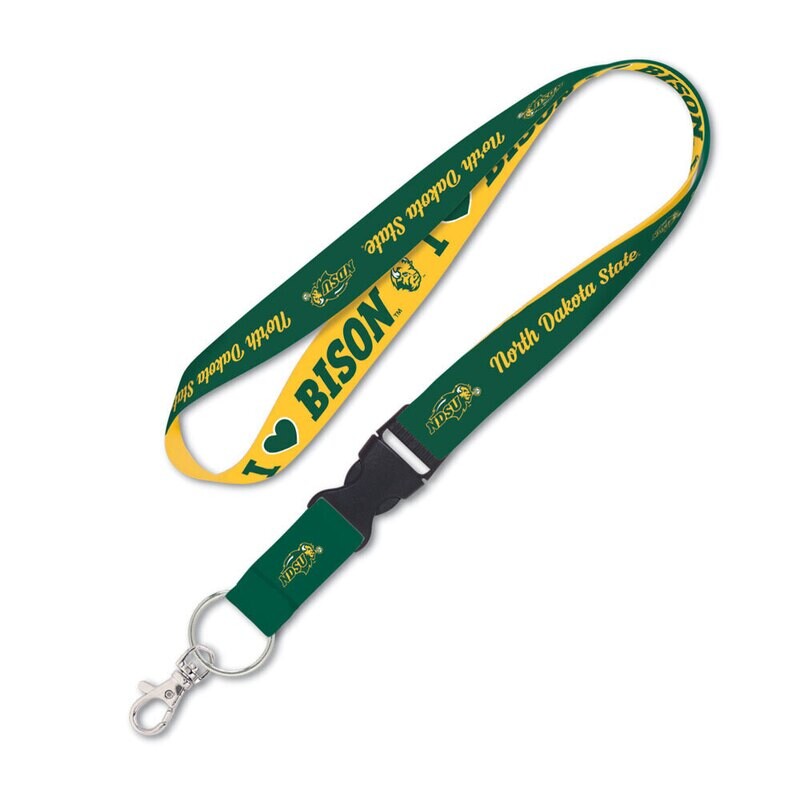 North Dakota State Bison 1" Lanyard
