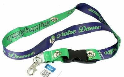 Notre Dame Fighting Irish 1" Lanyard