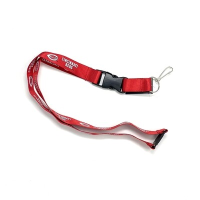 Cincinnati Reds 3/4” Lanyard Cincinnati Reds 3/4” Lanyard