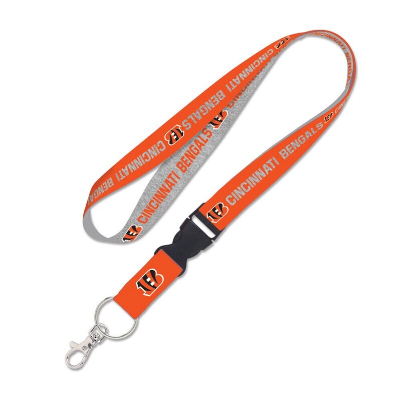 Cincinnati Bengals Heathered 1" Lanyard