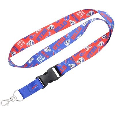 Buffalo Bills All Over Print 1" Lanyard