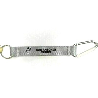 San Antonio Spurs Carabiner Lanyard Keychain