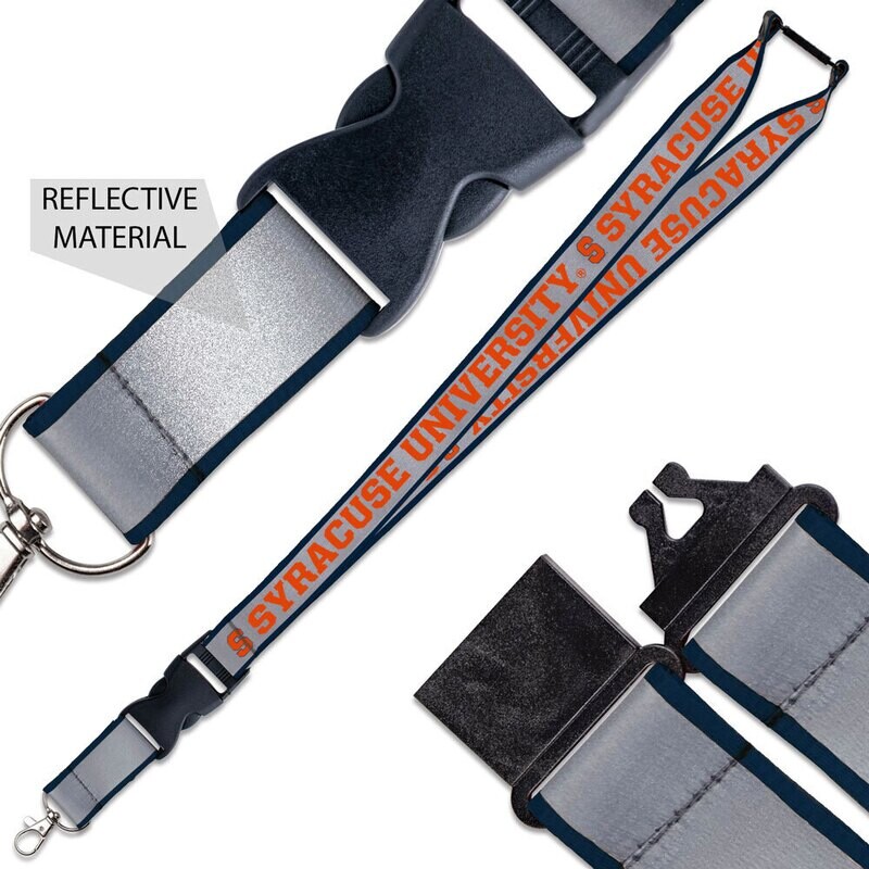 Syracuse Orange Reflective Lanyard