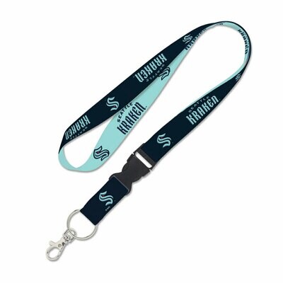 Seattle Kraken 1 Seattle Kraken 1" Lanyard