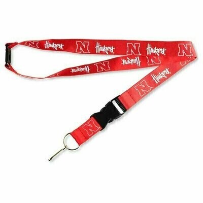 Nebraska Cornhuskers Lanyard Nebraska Cornhuskers Lanyard