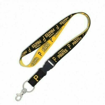 Pittsburgh Pirates Reversible 1 Pittsburgh Pirates Reversible 1" Lanyard