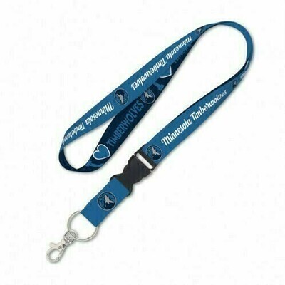 Minnesota Timberwolves Love 1" Lanyard