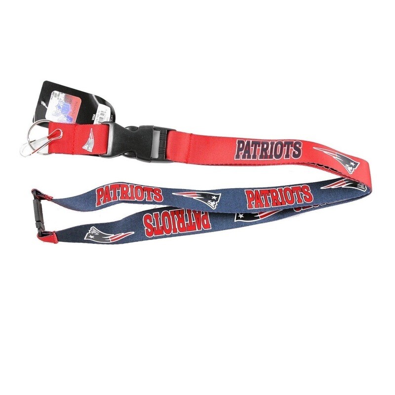 New England Patriots Reversible Lanyard