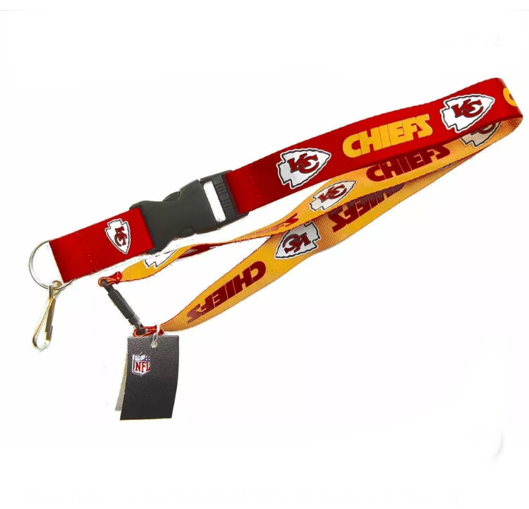 Kansas City Chiefs Reversible Lanyard