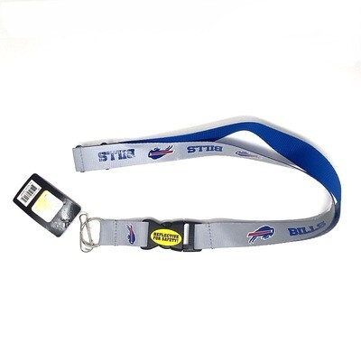 Buffalo Bills Grey Lanyard