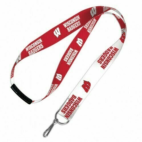 Wisconsin Badgers 1" Lanyard