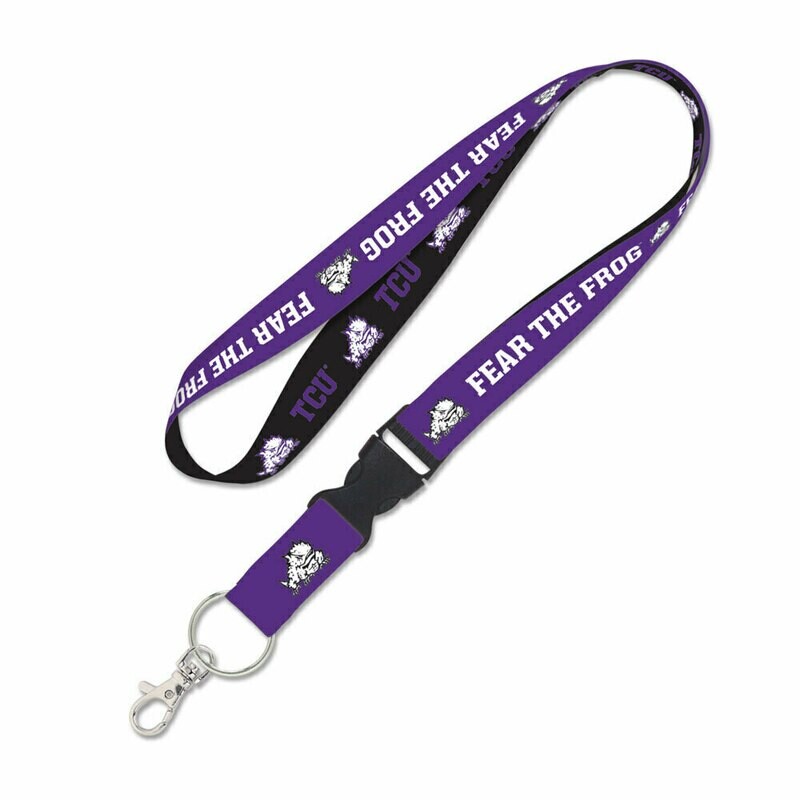 TCU Horned Frogs 1" Lanyard