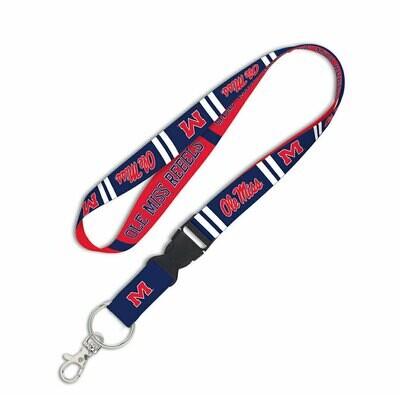 Ole Miss Rebels 1" Lanyard