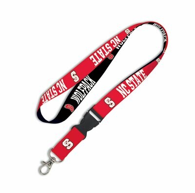NC State Wolfpack 1" Lanyard