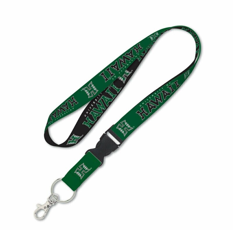Hawaii Rainbow Warriors 1" Lanyard