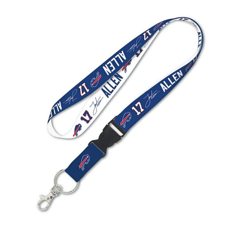 Buffalo Bills Josh Allen 1" Lanyard