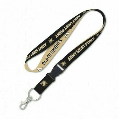 Army Black Knights 1" Lanyard