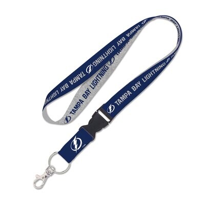 Tampa Bay Lightning Heathered 1 Tampa Bay Lightning Heathered 1" Lanyard