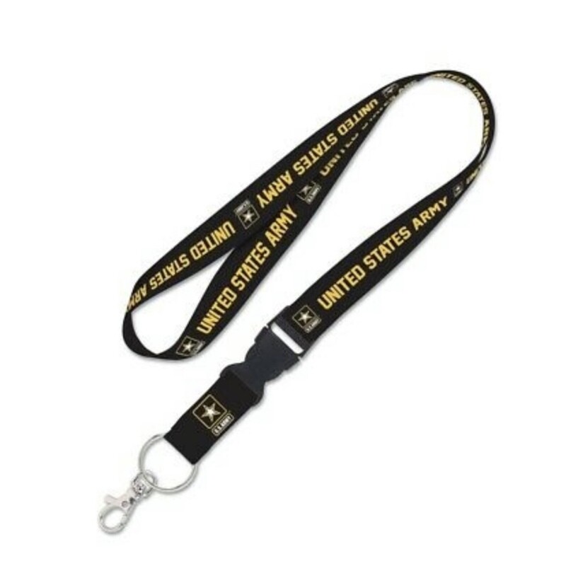 United States Army Black Knights 1" Lanyard