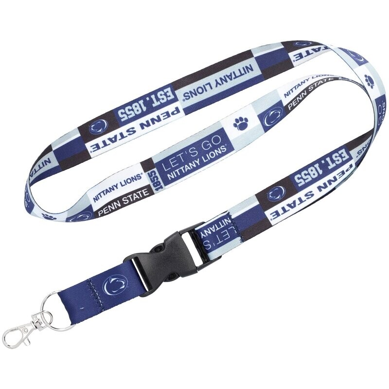 Penn State Nittany Lions Let's Go 1" Lanyard