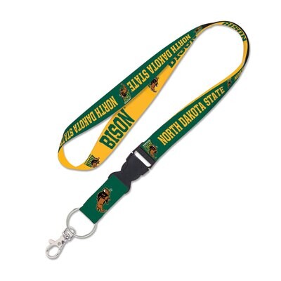 North Dakota State Bison 3/4 North Dakota State Bison 3/4" Lanyard
