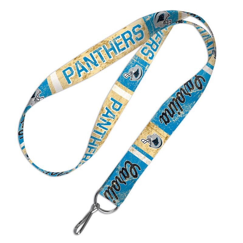 Carolina Panthers Retro 1" Lanyard