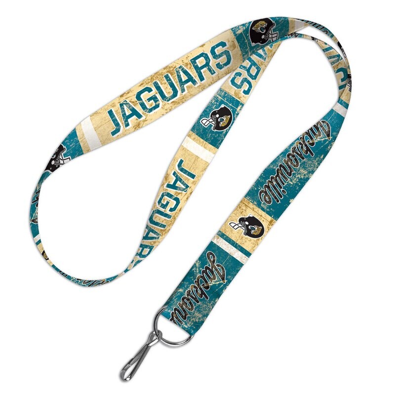 Jacksonville Jaguars Retro 1" Lanyard