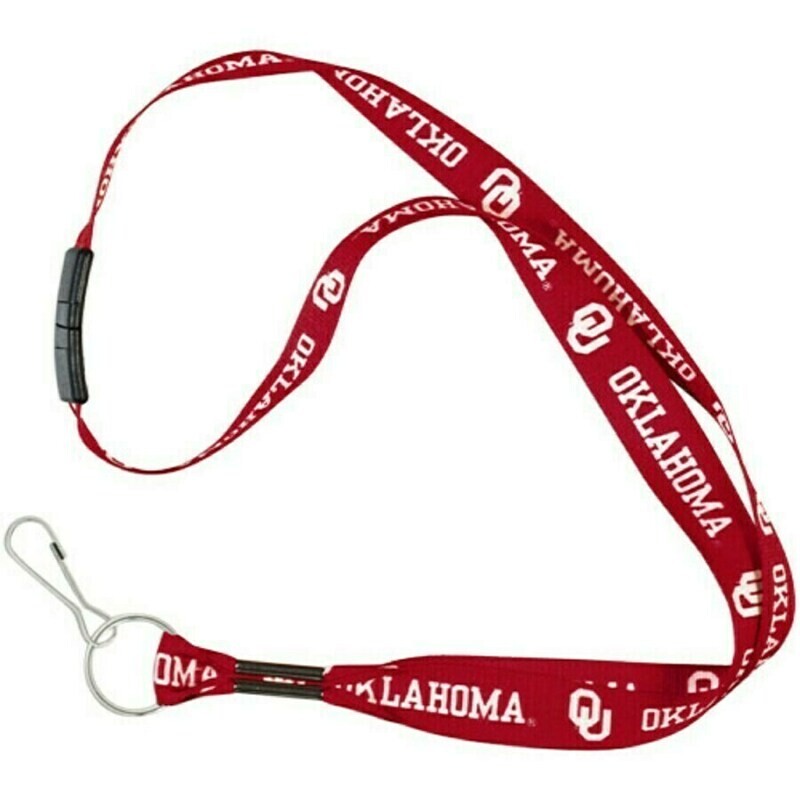 Oklahoma Sooners 3/4" Lanyard