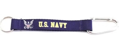 US Navy Carabiner Lanyard Keychain