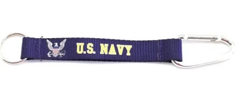 US Navy Carabiner Lanyard Keychain