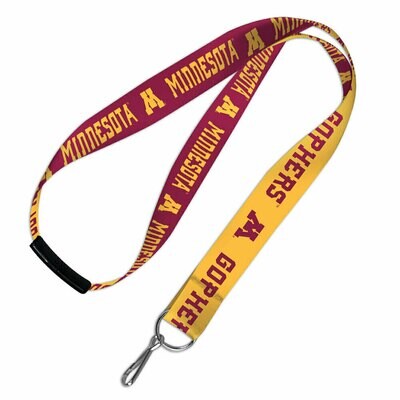 Minnesota Golden Gophers 1" Lanyard