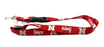Nebraska Cornhuskers 3/4" Lanyard