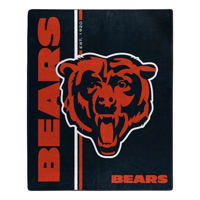 Chicago Bears 50 Chicago Bears 50" x 60" Plush Raschel Blanket