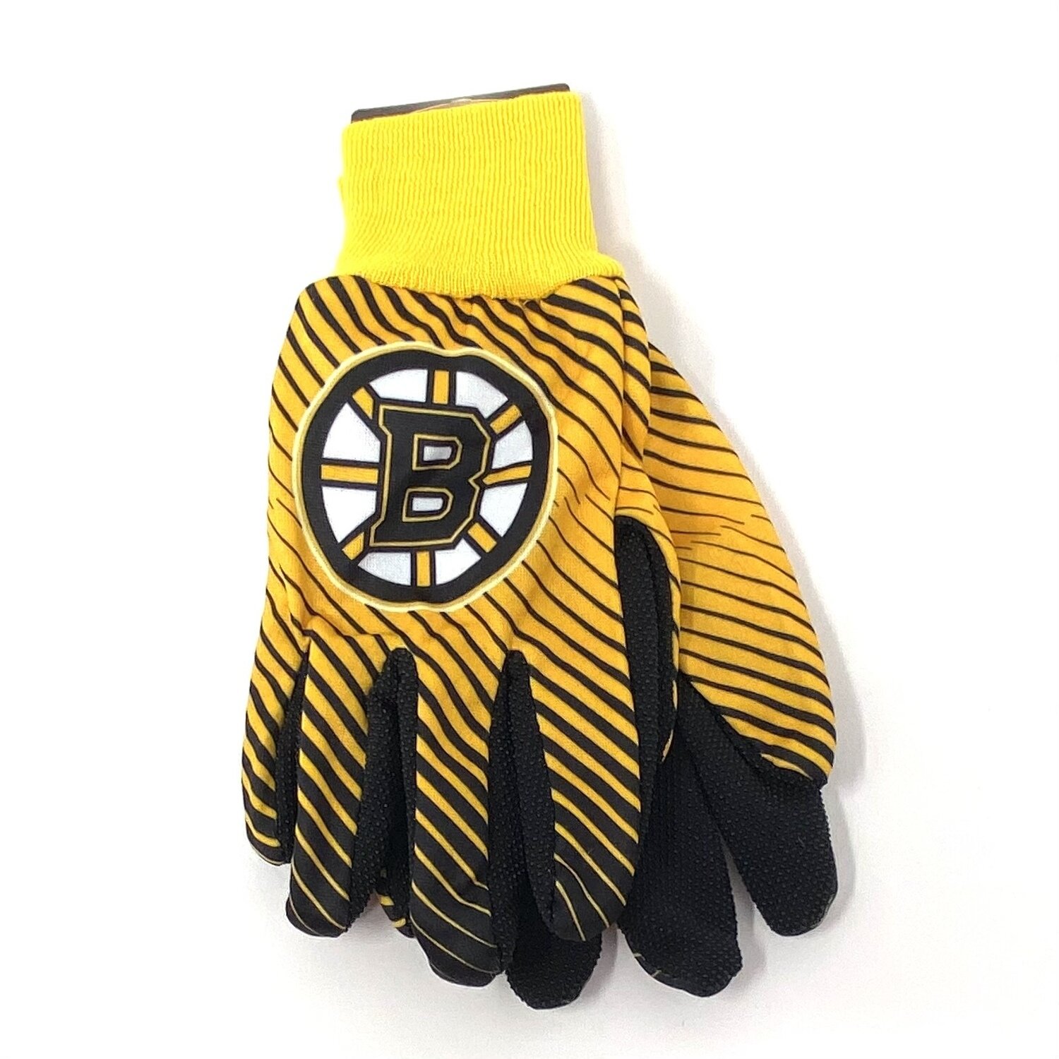 Boston Bruins Striped Utility Gloves