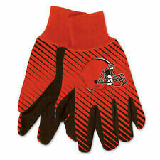 Cleveland Browns Striped Utility Gloves