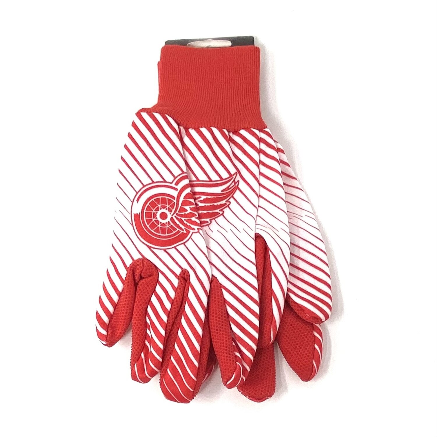 Detroit Red Wings Striped Utility Gloves